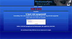 Desktop Screenshot of mediamaatjes.org